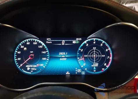 2020 Mercedes-Benz Amg C 43 4Matic z USA, uszkodzony, nr VIN 55SWF6EB0LU328562